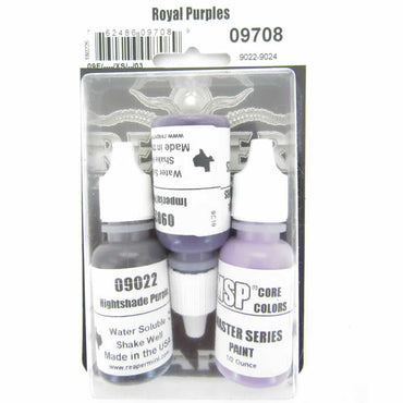 RPR09708 Royal Purple Colors Triad (09022-09024) Acrylic Hobby Paint (ONLINE ORDER ONLY)