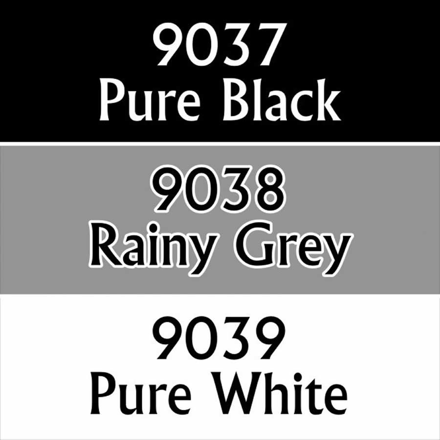 RPR09713 Neutral Colors Triad (09037-09039) Acrylic Hobby Paint (ONLINE ORDER ONLY)