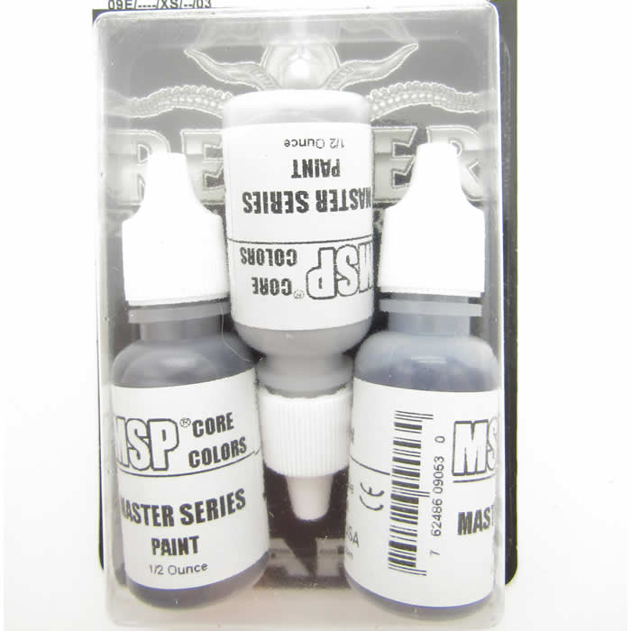 RPR09718 Silver-toned Metal Colors Triad (09052-09054) Acrylic Hobby Paint (ONLINE ORDER ONLY)