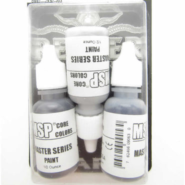 RPR09718 Silver-toned Metal Colors Triad (09052-09054) Acrylic Hobby Paint (ONLINE ORDER ONLY)
