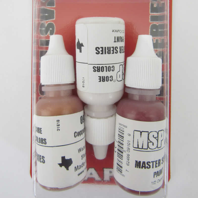 RPR09734 Colored Metallics One Triad (09100-09102) Acrylic Hobby Paint (ONLINE ORDER ONLY)