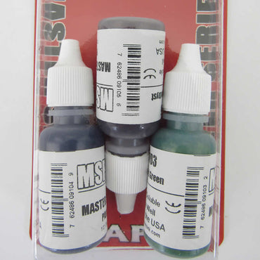 RPR09735 Colored Metallics Two Triad (09103-09105) Acrylic Hobby Paint (ONLINE ORDER ONLY)