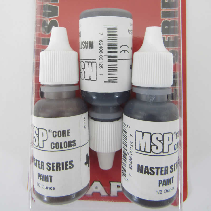RPR09742 Colored Metallics Three Triad (09124-09126) Acrylic Hobby Paint (ONLINE ORDER ONLY)