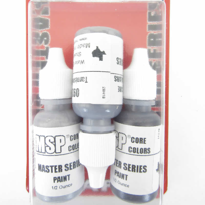RPR09769 Natural Steel Colors Triad (09205-09207) Acrylic Hobby Paint (ONLINE ORDER ONLY)