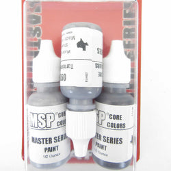 RPR09769 Natural Steel Colors Triad (09205-09207) Acrylic Hobby Paint (ONLINE ORDER ONLY)