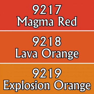 RPR09773 Lava Colors Triad (09217-09219) Acrylic Hobby Paint Reaper (ONLINE ORDER ONLY)