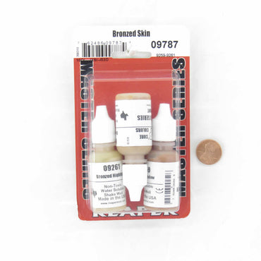 RPR09787 Bronzed Skin Triad (09259-09261) Acrylic Hobby Paint Reaper Master Series (ONLINE ORDER ONLY)