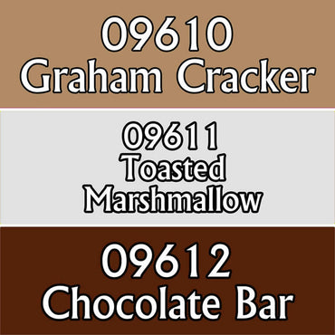 RPR09805 Smores Colors Triad (09610-09612) Acrylic Reaper Master Series Hobby Paint (ONLINE ORDER ONLY)
