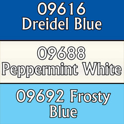 RPR09807 Winter Snow Triad Acrylic Reaper Master Series Hobby Paint Dropper Bottles (ONLINE ORDER ONLY)