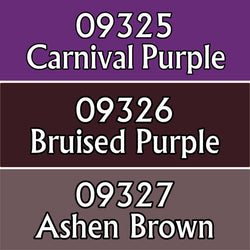 RPR09813 Purples Triad Acrylic Reaper Master Series Hobby Paint Dropper Bottles (ONLINE ORDER ONLY)