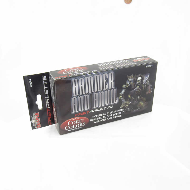 RPR09904 Hammer and Anvil Steel Colors Set Acrylic Master Series Hobby Paint (ONLINE ORDER ONLY)