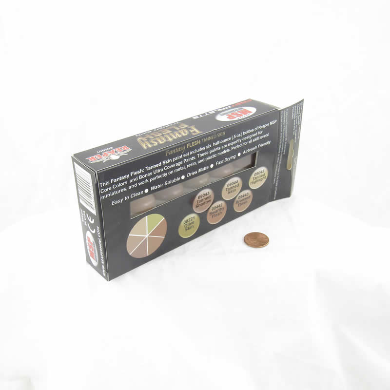 RPR09907 Fantasy Flesh Medium Skin Set Acrylic Master Series Hobby Paint (ONLINE ORDER ONLY)