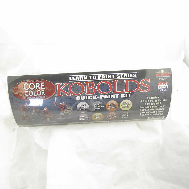 RPR09915 Kobolds Learn to Paint Quick Paint Kit  Acrylic Master Series Hobby Paint (ONLINE ORDER ONLY)