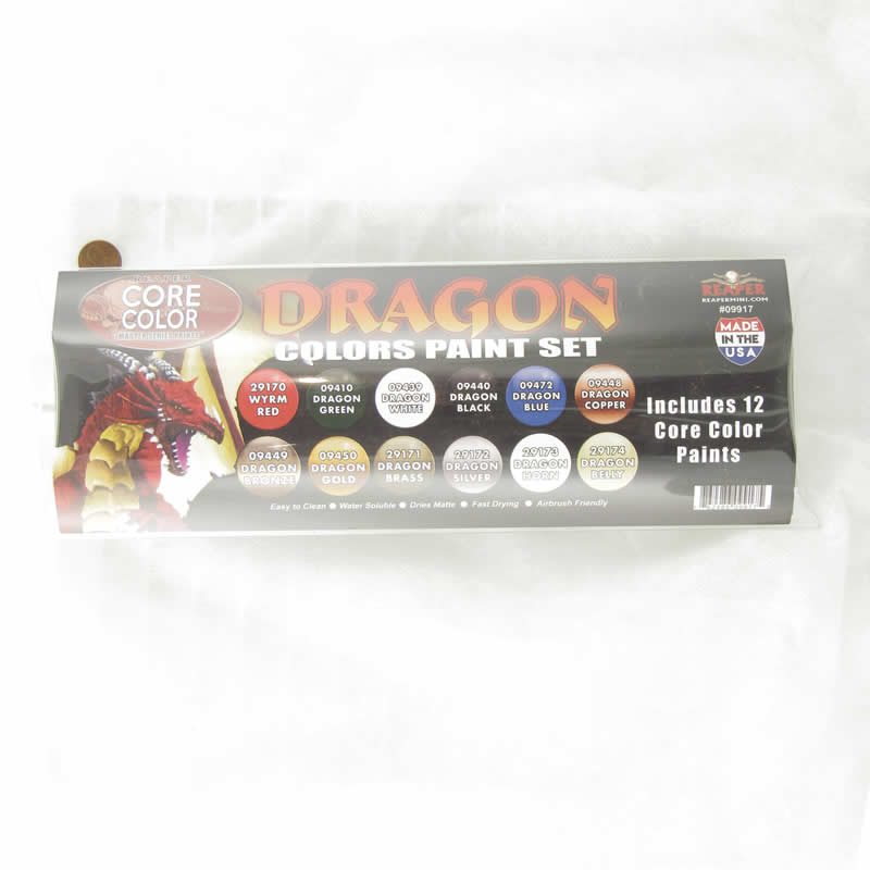 RPR09917PT Dragon Colors Quick Paint Kit  Acrylic Master Series Hobby Paint (ONLINE ORDER ONLY)