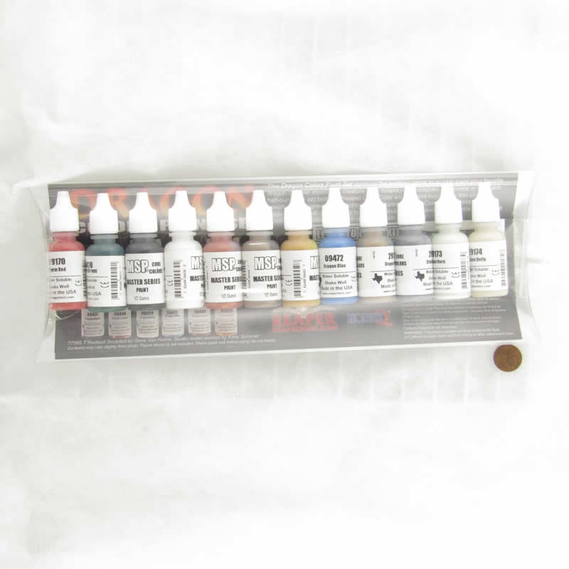 RPR09917PT Dragon Colors Quick Paint Kit  Acrylic Master Series Hobby Paint (ONLINE ORDER ONLY)