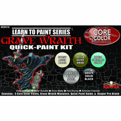 RPR09918 Grave Wraith Learn to Paint Quick Paint Kit  Acrylic Master Series Hobby Paint (ONLINE ORDER ONLY)
