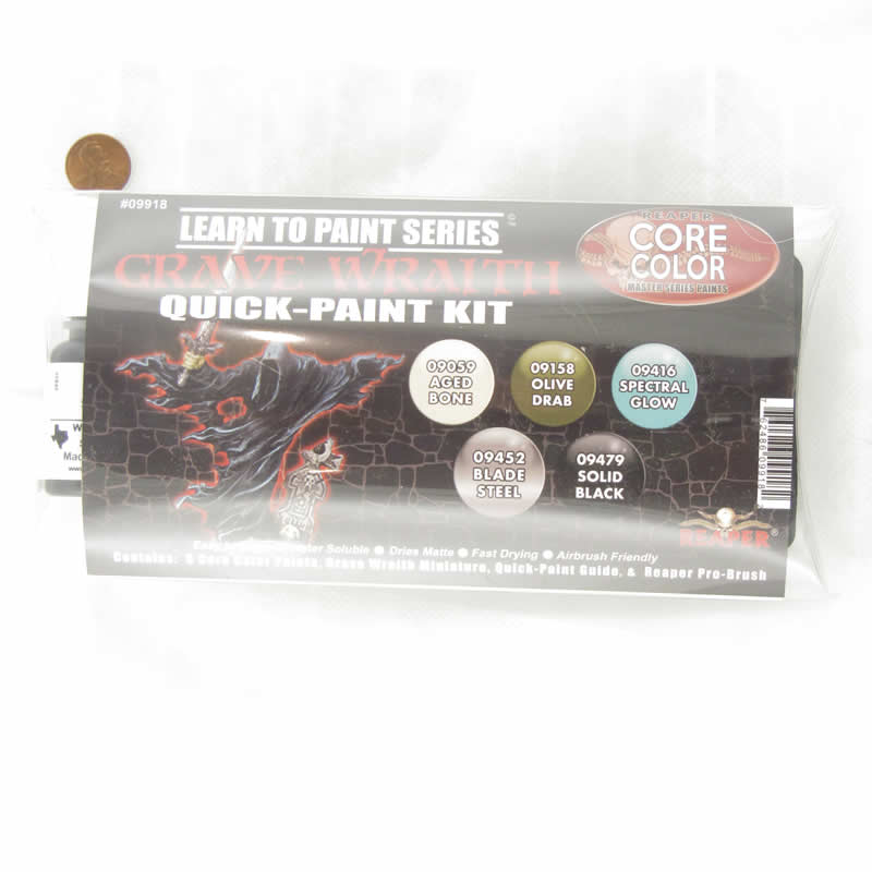 RPR09918 Grave Wraith Learn to Paint Quick Paint Kit  Acrylic Master Series Hobby Paint (ONLINE ORDER ONLY)