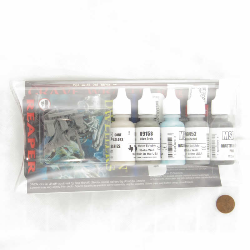RPR09918 Grave Wraith Learn to Paint Quick Paint Kit  Acrylic Master Series Hobby Paint (ONLINE ORDER ONLY)