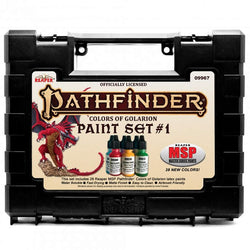 RPR09967 Pathfinder Colors of Golarion Paint Set  No 1 Acrylic Hobby Paint (ONLINE ORDER ONLY)