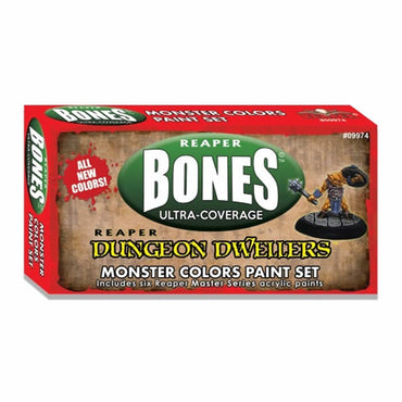 RPR09974 Monster Colors Paint Set Dungeon Dwellers Bones Reaper (ONLINE ORDER ONLY)