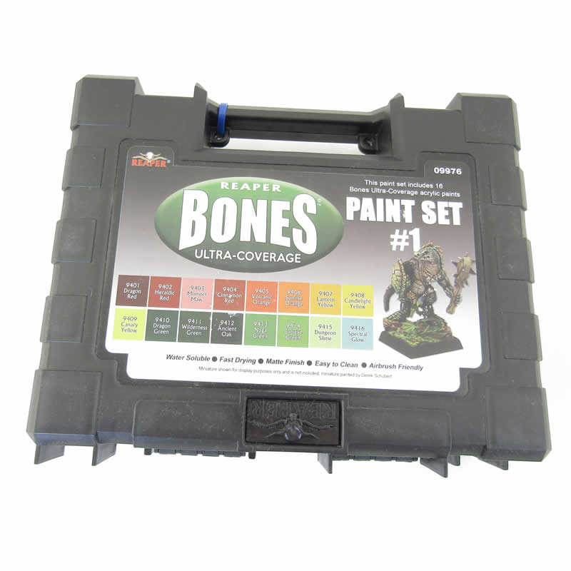 RPR09976 Master Series Bones Ultra Coverage Paint Set 1 Reaper Miniatures (ONLINE ORDER ONLY)