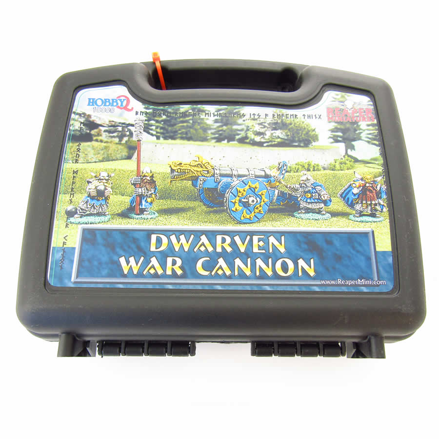 RPR10008 Dwarven War Cannon and Crew Boxed Set of 5 Miniatures (ONLINE ORDER ONLY)