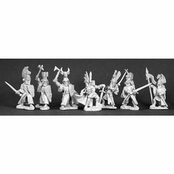 RPR10026 Heraldic Knights Boxed Set of 7 Miniatures Reaper Miniatures (ONLINE ORDER ONLY)