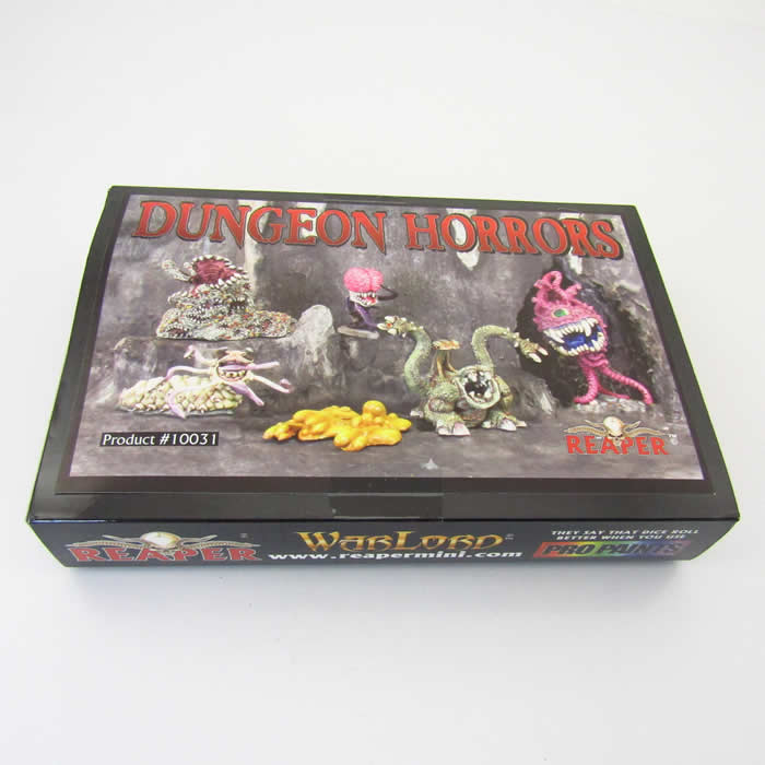 RPR10031 Dungeon Horrors Miniatures Boxed Set of 6 Reaper Miniatures (ONLINE ORDER ONLY)