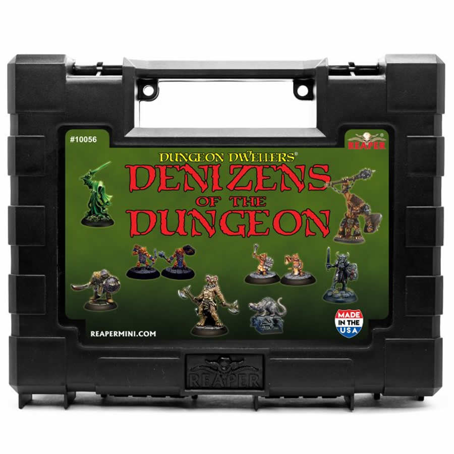 RPR10056 Denizens of the Dungeon Boxed Set Miniatures 25mm Heroic Scale Bones USA Reaper Miniatures (ONLINE ORDER ONLY)
