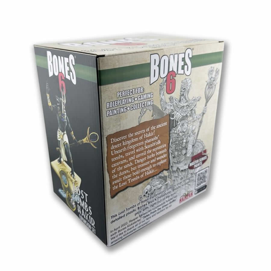 RPR10062 Bones 6 Lost Tombs of Hakir Expansion Miniatures 25mm Heroic Scale Figures Reaper Miniatures (ONLINE ORDER ONLY)