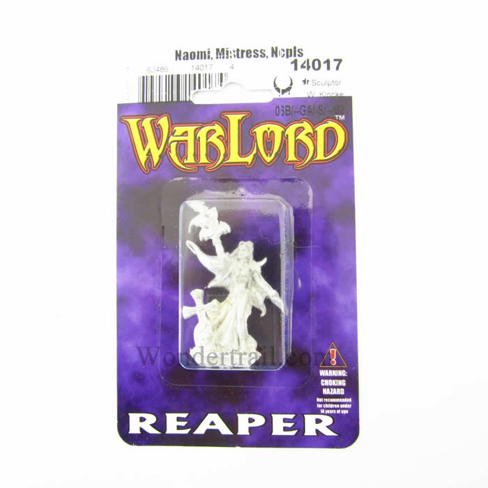 RPR14017 Naomi Necropolis Mage Miniature 25mm Heroic Scale Warlord (ONLINE ORDER ONLY)