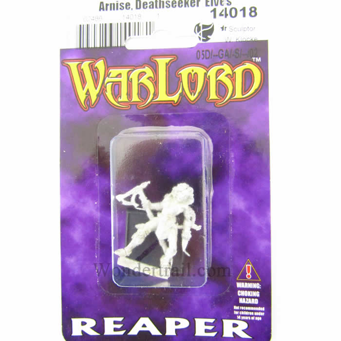 RPR14018 Arnise Elven Sergeant Miniature 25mm Heroic Scale Warlord (ONLINE ORDER ONLY)