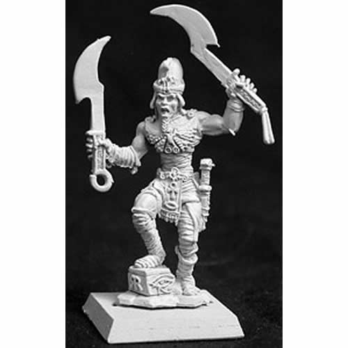 RPR14026 Nakhti Nefsokar Captain Miniature 25mm Heroic Scale Warlord (ONLINE ORDER ONLY)