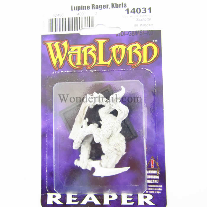RPR14031 Rageclaw Warrior Miniature 25mm Heroic Scale Warlord Reaper (ONLINE ORDER ONLY)