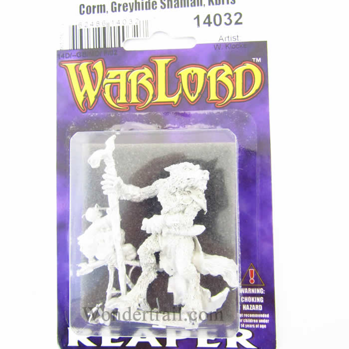 RPR14032 Corm Ghostmane Shaman Miniature 25mm Heroic Scale Warlord (ONLINE ORDER ONLY)