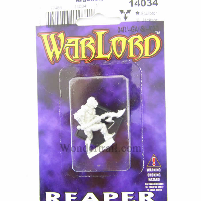 RPR14034 Argonox Miniature 25mm Heroic Scale Warlord Reaper Miniatures (ONLINE ORDER ONLY)