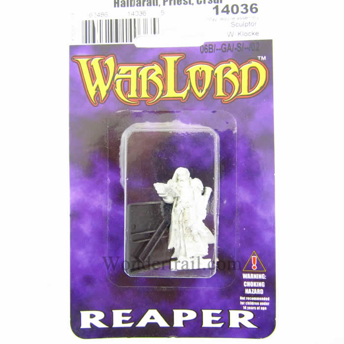 RPR14036 Halbarad Crusaders Cleric Miniature 25mm Heroic Scale (ONLINE ORDER ONLY)