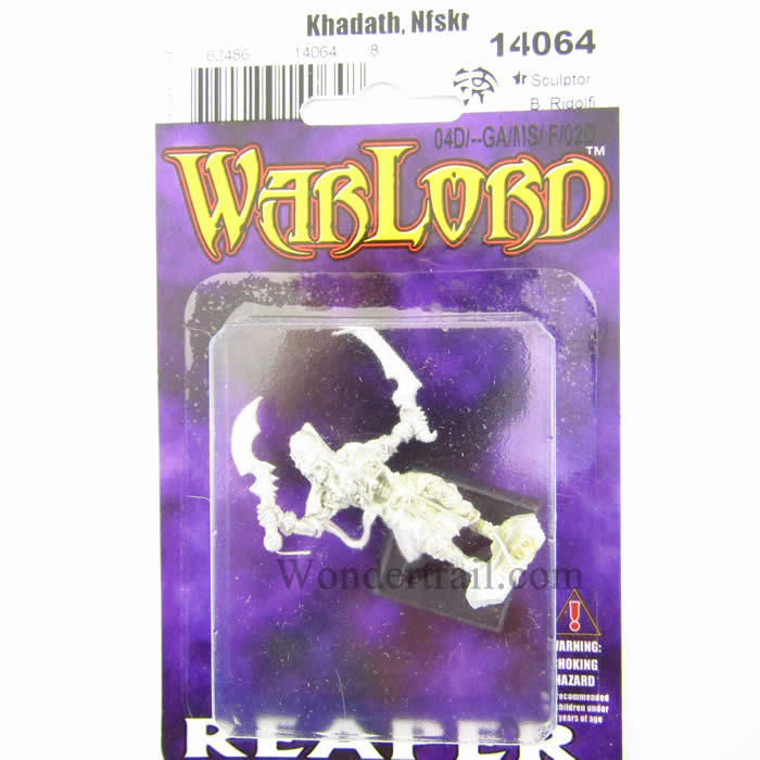 RPR14064 Khadath Nefsokar Captain Miniature 25mm Heroic Scale Warlord (ONLINE ORDER ONLY)