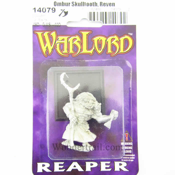 RPR14079 Ombur Reven Cleric Miniature 25mm Heroic Scale Warlord (ONLINE ORDER ONLY)