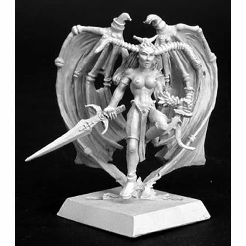 RPR14083 Ashakia Darkspawn Warlord Miniature 25mm Heroic Scale (ONLINE ORDER ONLY)