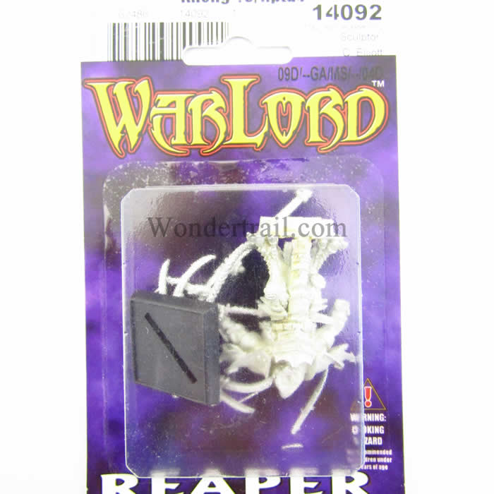 RPR14092 Reptus Warlord Khong Miniature 25mm Heroic Scale Warlord (ONLINE ORDER ONLY)