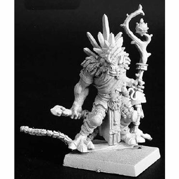 RPR14096 Tkay Reptus Cleric Miniature 25mm Heroic Scale Warlord (ONLINE ORDER ONLY)
