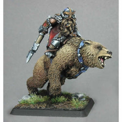 RPR14136 Thorvald-Dwarf Bear Rider Miniature 25mm Heroic Scale (ONLINE ORDER ONLY)