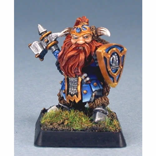 RPR14146 Fulumbar-Dwarf Captain Miniature 25mm Heroic Scale Warlord (ONLINE ORDER ONLY)