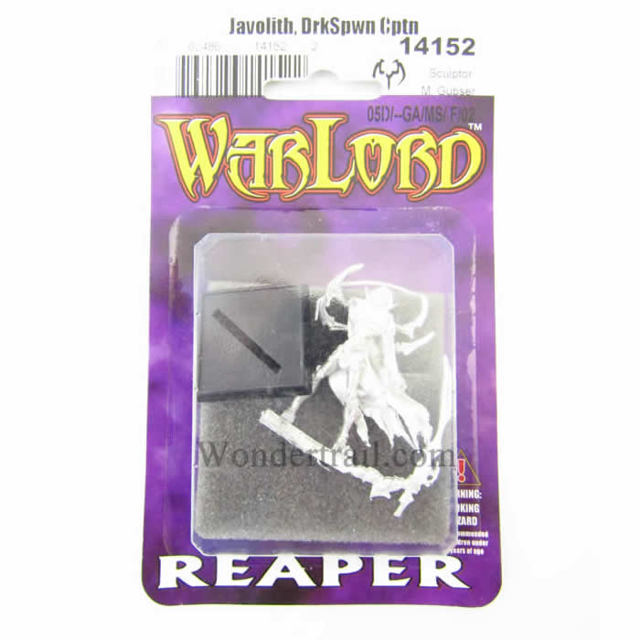 RPR14152 Javolith Darkspawn Captain Miniature 25mm Heroic Scale (ONLINE ORDER ONLY)