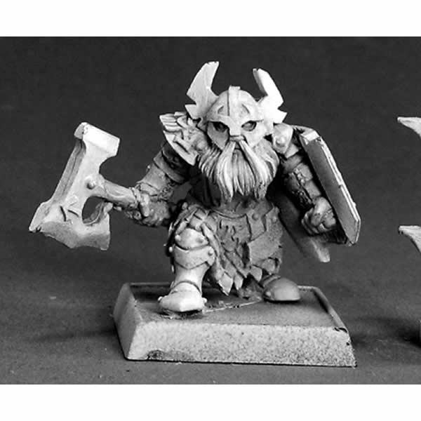 RPR14173 Gargram Dwarf Sergeant Miniature 25mm Heroic Scale Warlord (ONLINE ORDER ONLY)
