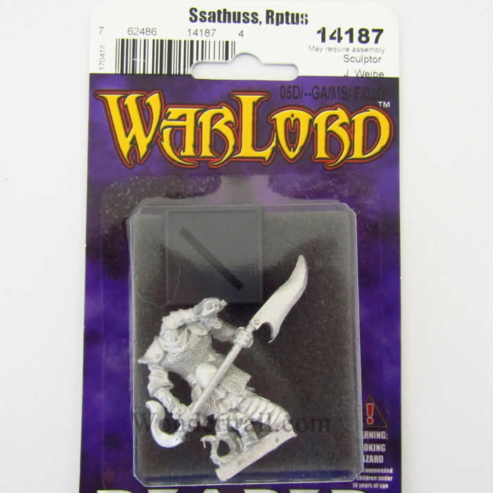 RPR14187 Ssathuss Nagendra Sergeant Miniature 25mm Heroic Scale (ONLINE ORDER ONLY)