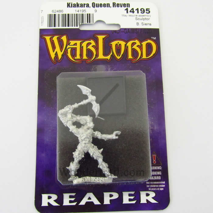 RPR14195 Kiakara Reven Warlord Miniature 25mm Heroic Scale Warlord (ONLINE ORDER ONLY)