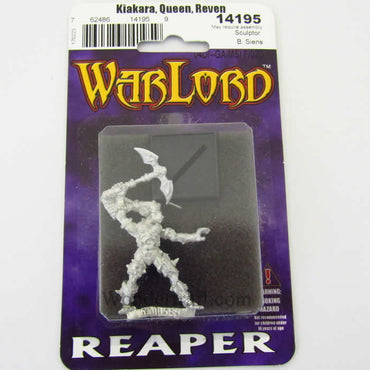 RPR14195 Kiakara Reven Warlord Miniature 25mm Heroic Scale Warlord (ONLINE ORDER ONLY)