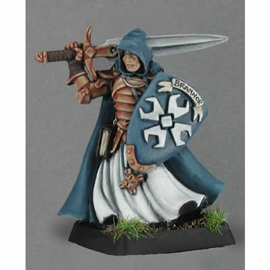 RPR14200 Sir Brannor Crusaders Captain Miniature 25mm Heroic Scale (ONLINE ORDER ONLY)